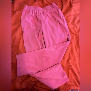 Allison Daley Pink Wide Leg Pants